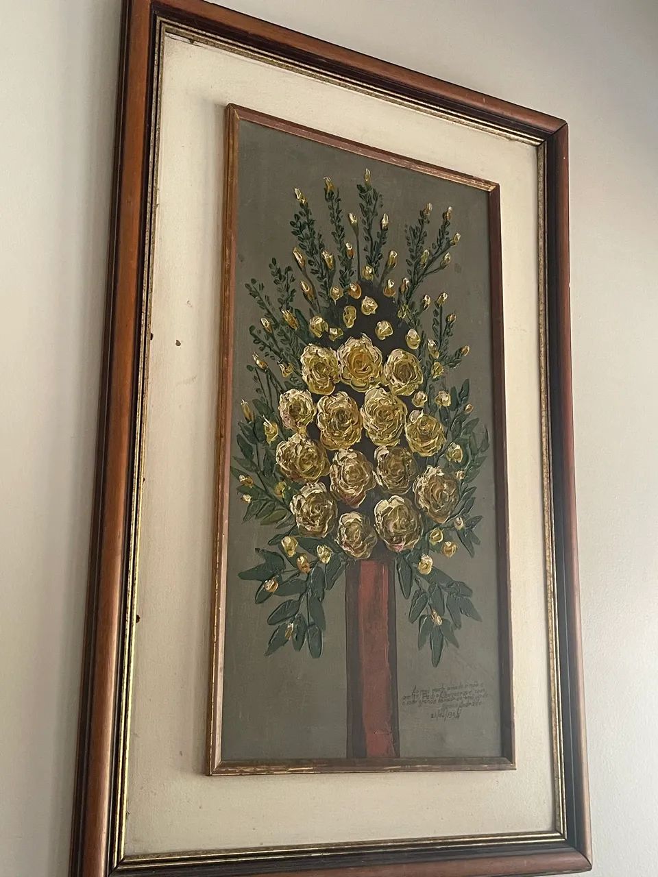 Quadro Original Moacir Andrade - Óleo sobre Tela - Foto 2