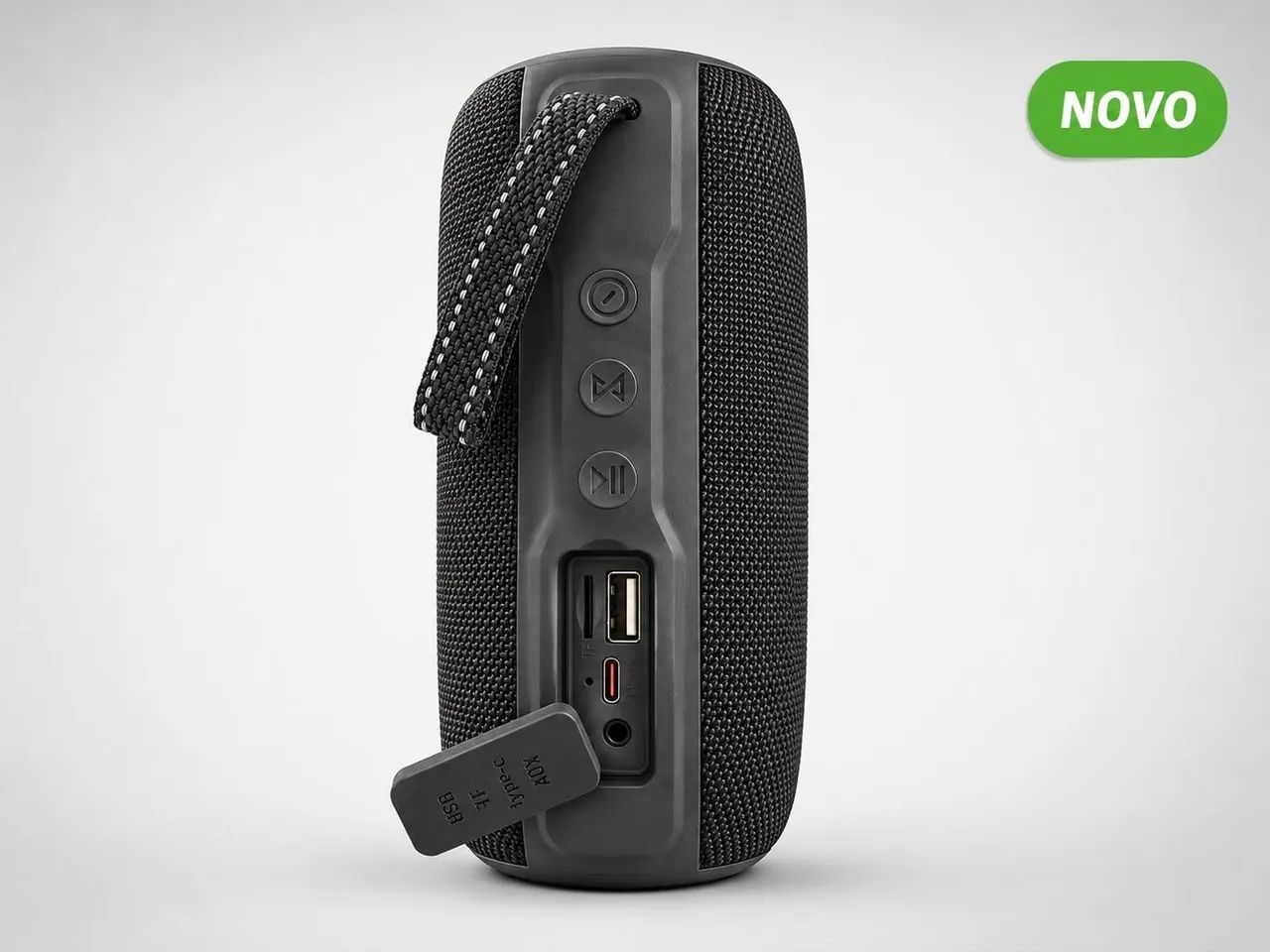 Caixa de Som Bluetooth H?Maston AM12 20W RGB USB Tipo-C - Foto 4