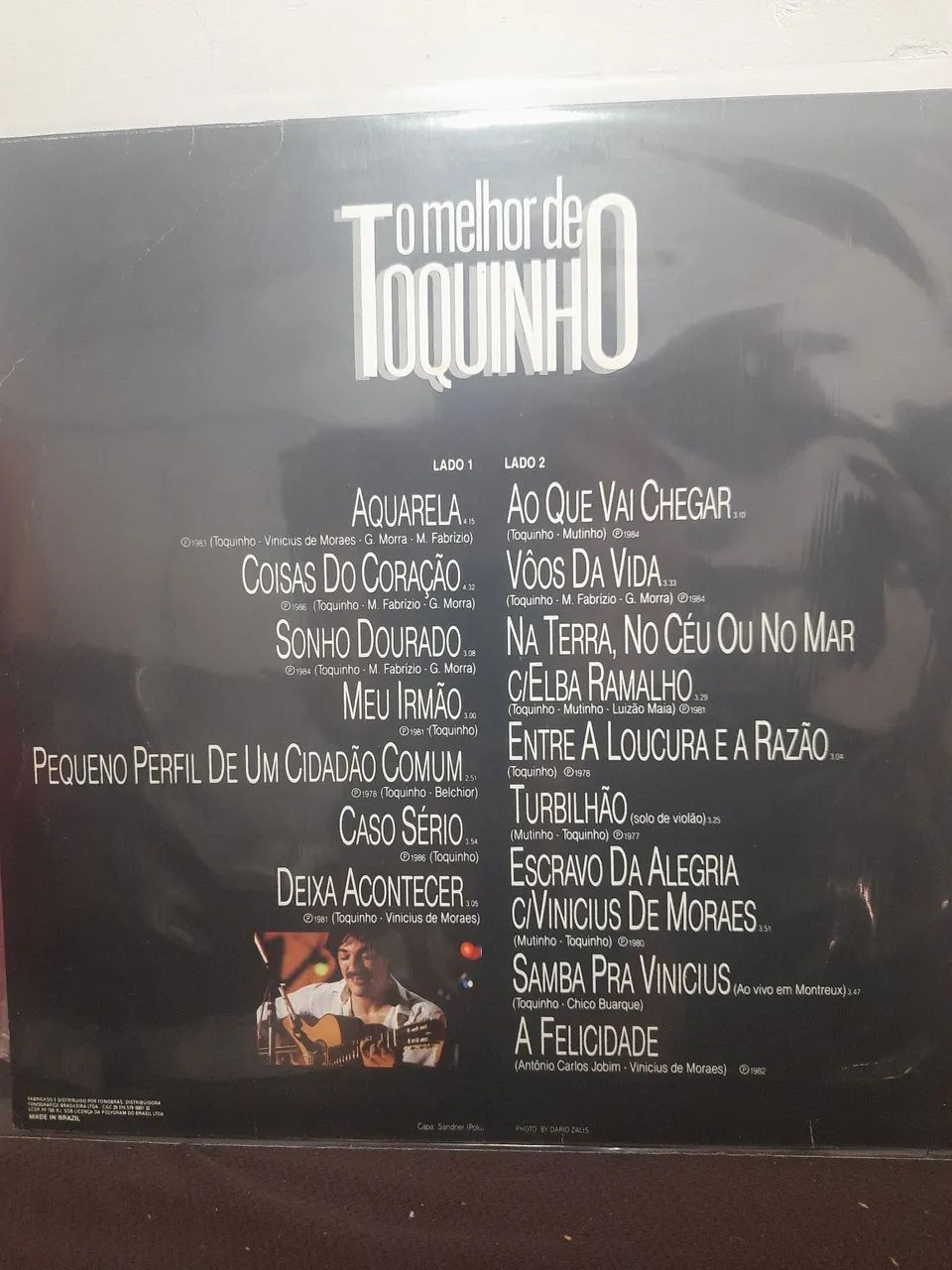 Vendo vinil/lp TOQUINHO o melhor de - Foto 2
