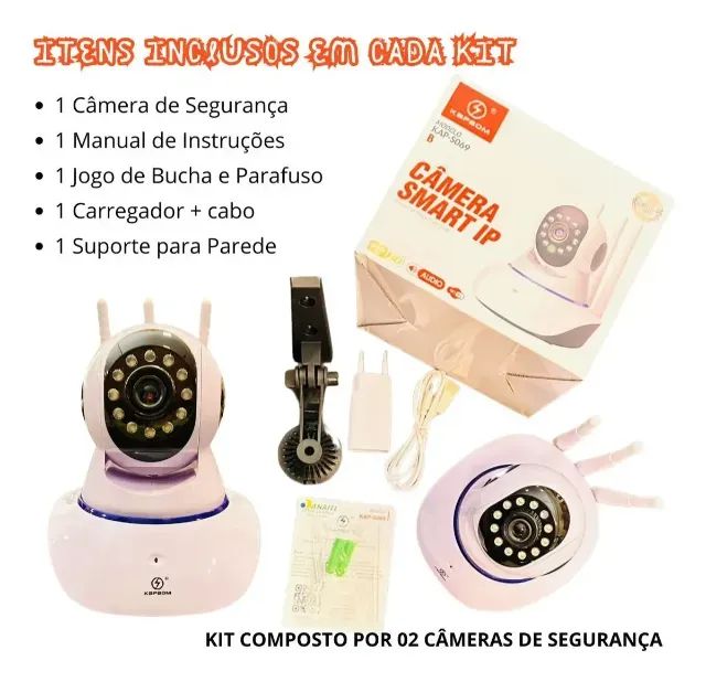 CAMERA SMART IP KA-S069 - Foto 5