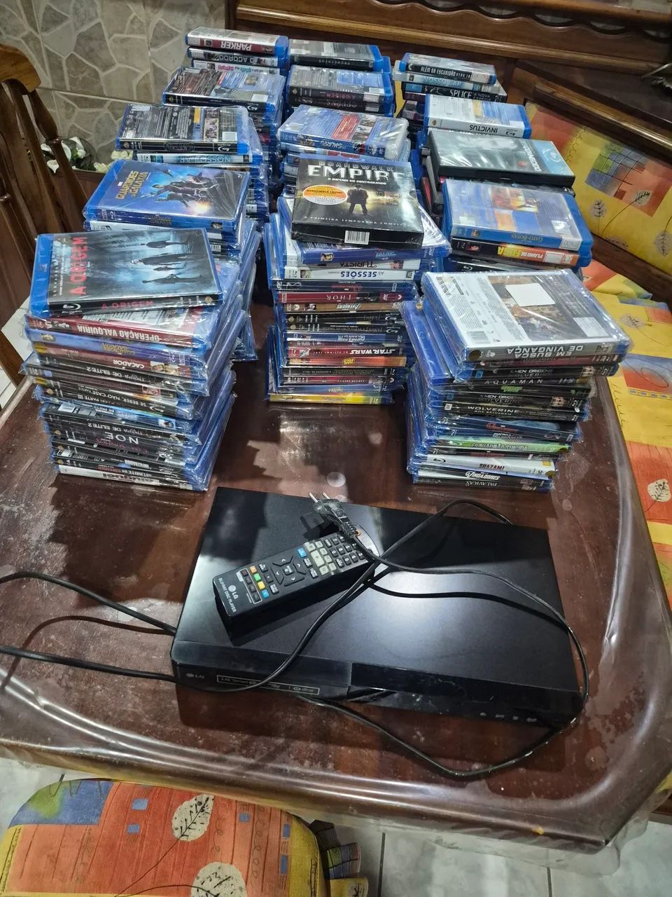 COLEÇÃO DE BLU-RAY + APARELHO BLURAY - Foto 4