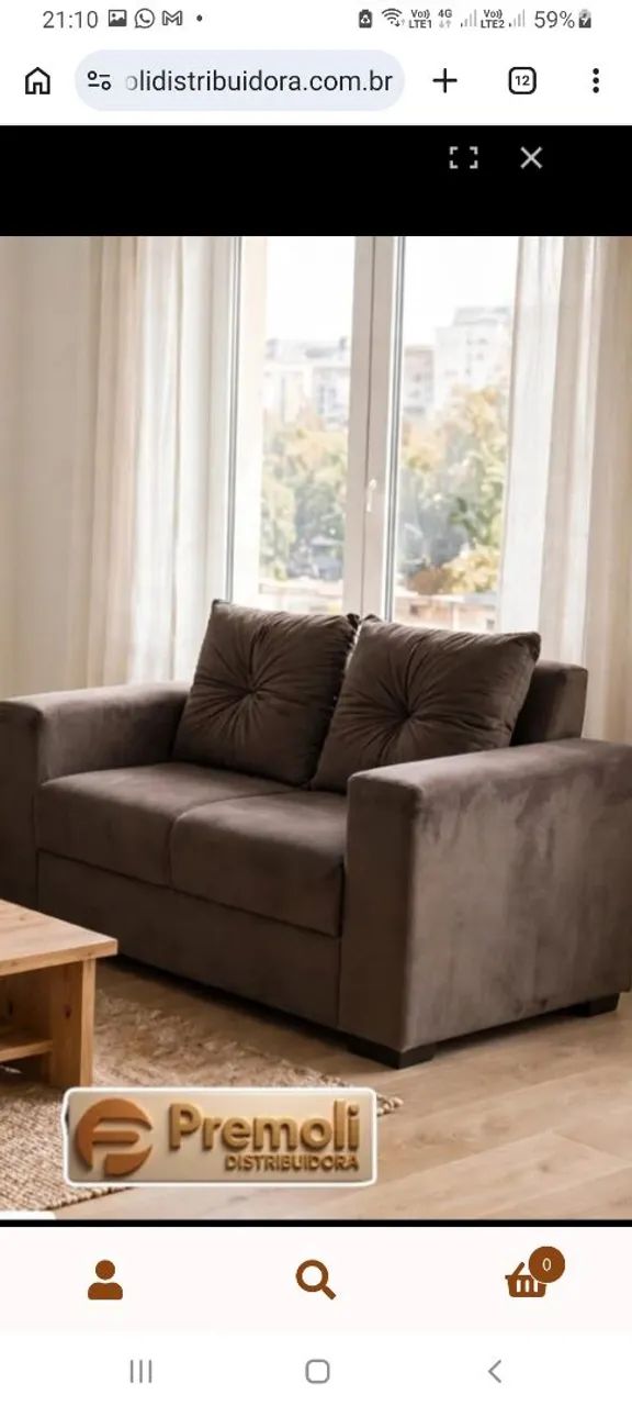 Sofa Bela 2 /3 TEMOS TAMBÉM SOFA R$ 490,00 reais  - Foto 4