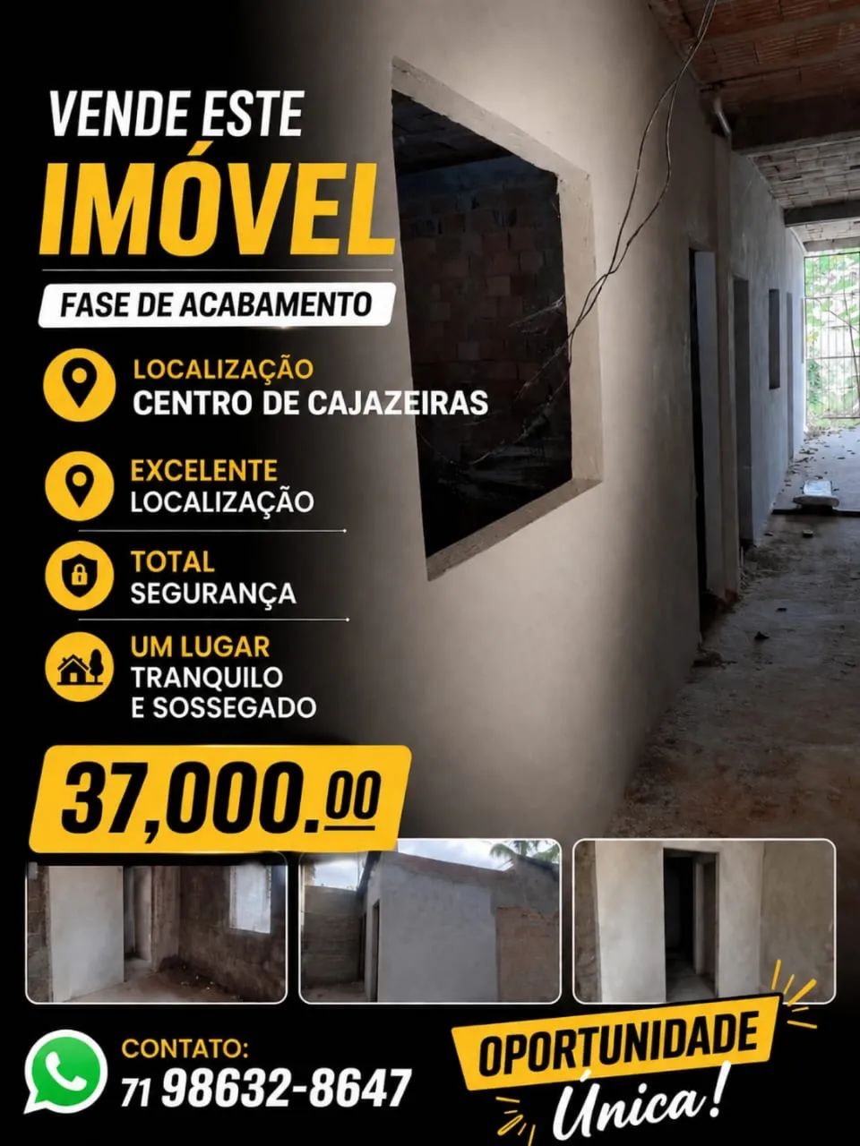 Vende-se imóvel 