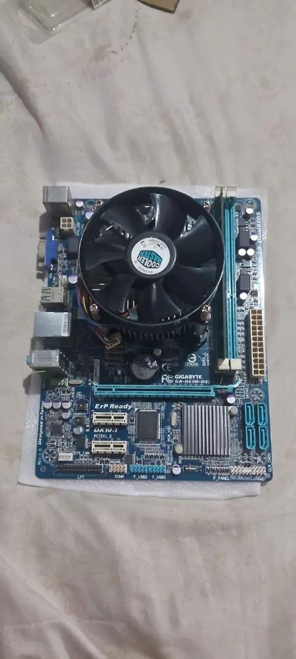 Placa mãe H6m1 + I3 e memória RAM DDR3