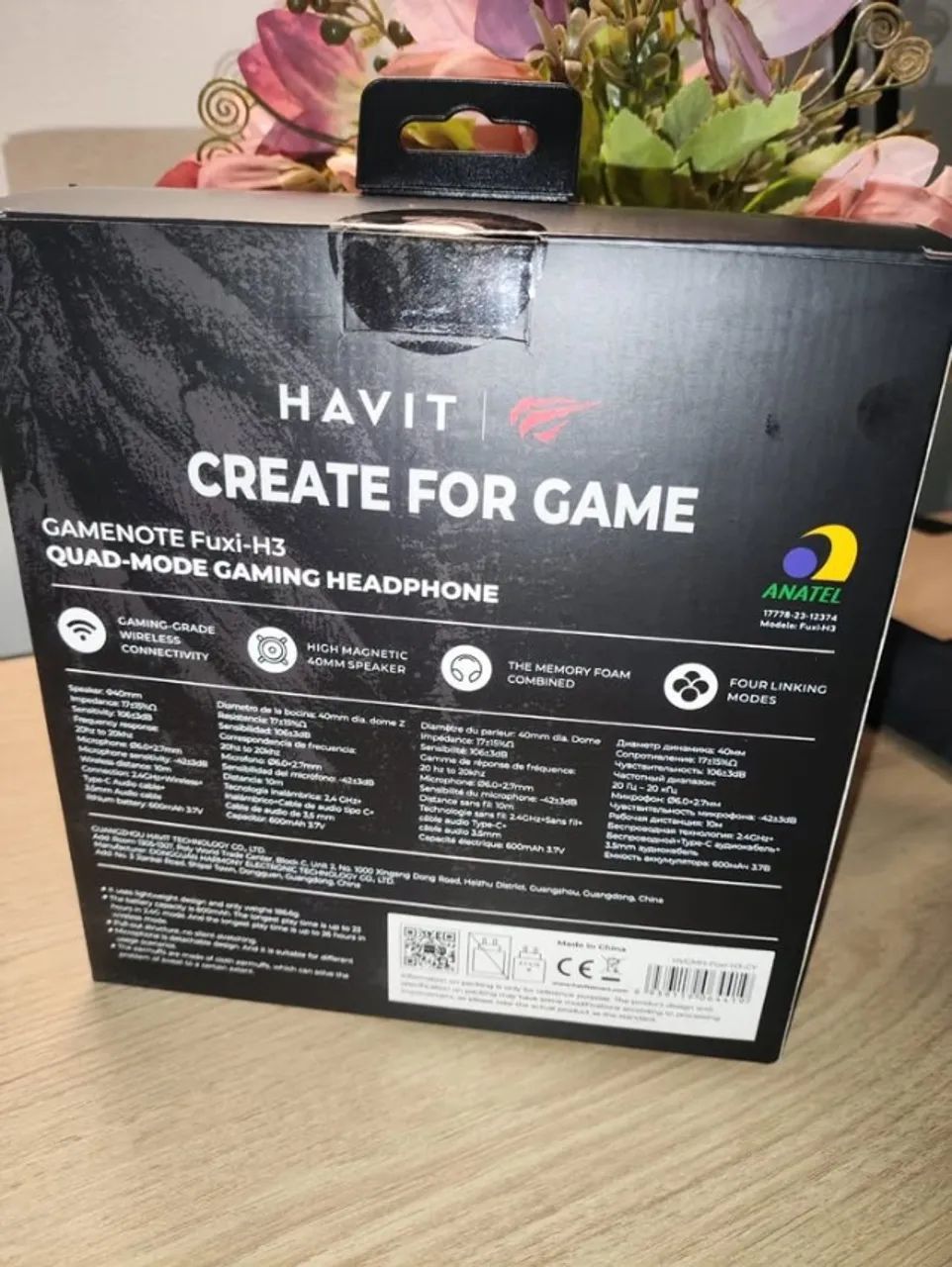 ? FONE GAMER HAVIT QUAD-MODE ? - Foto 2