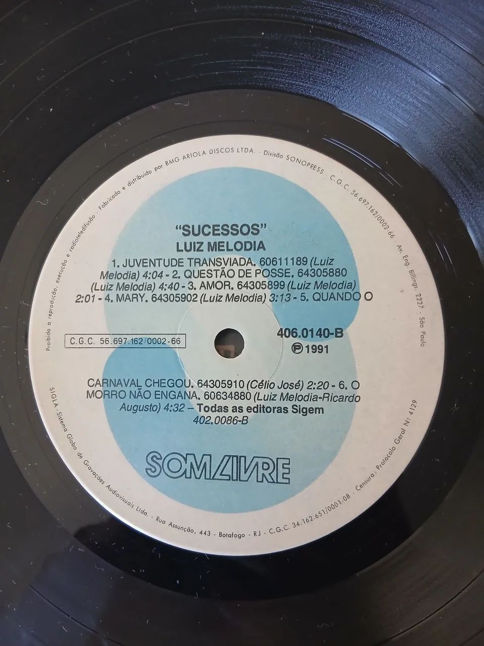 Lp Luiz melodia "coleção sucessos " usado - Foto 4