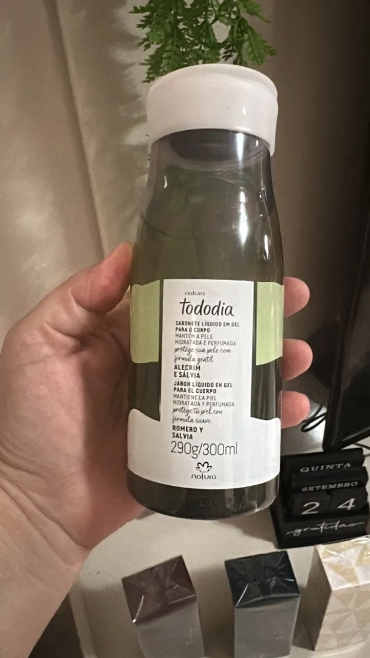 Sabonete líquido alecrim e sálvia + refil 