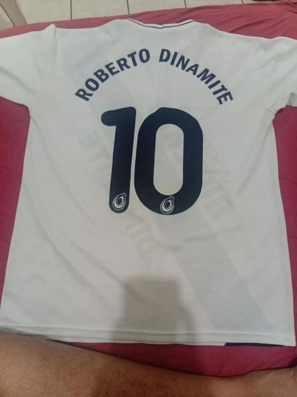 ? CAMISA VASCO DA GAMA - ROBERTO DINAMITE | AUTOGRAFADA | COLECIONADOR<br> - Foto 2
