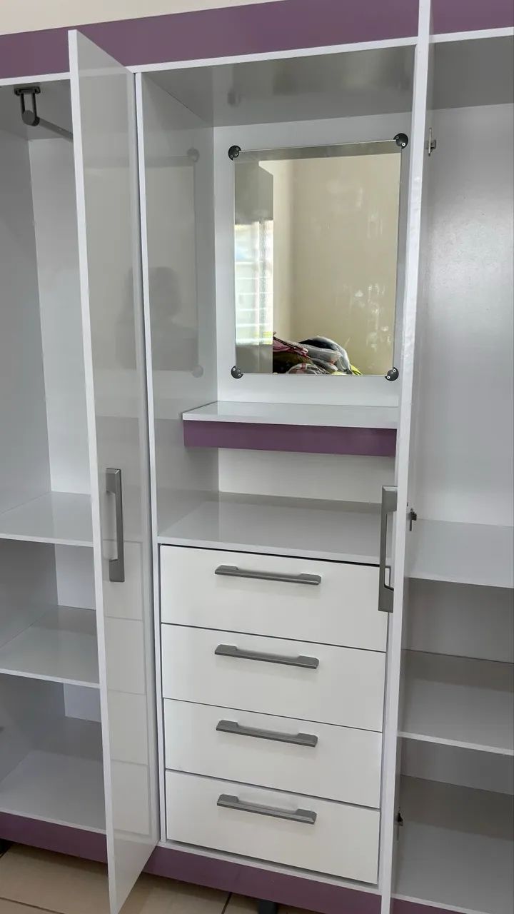 GUARDA-ROUPA DE SOLTEIRO - Foto 2