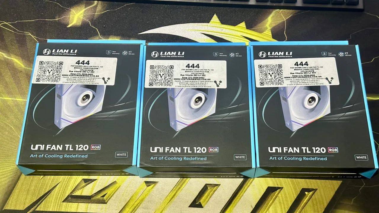 9 Fans Lian Li TL  e TL LCD - Foto 2