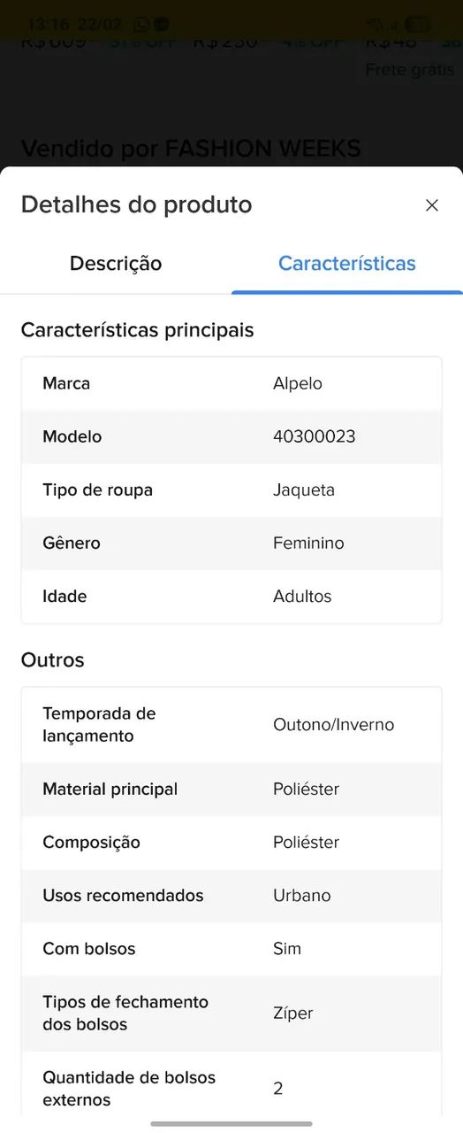 Jaqueta alpelo em P.U impermeável - Foto 5