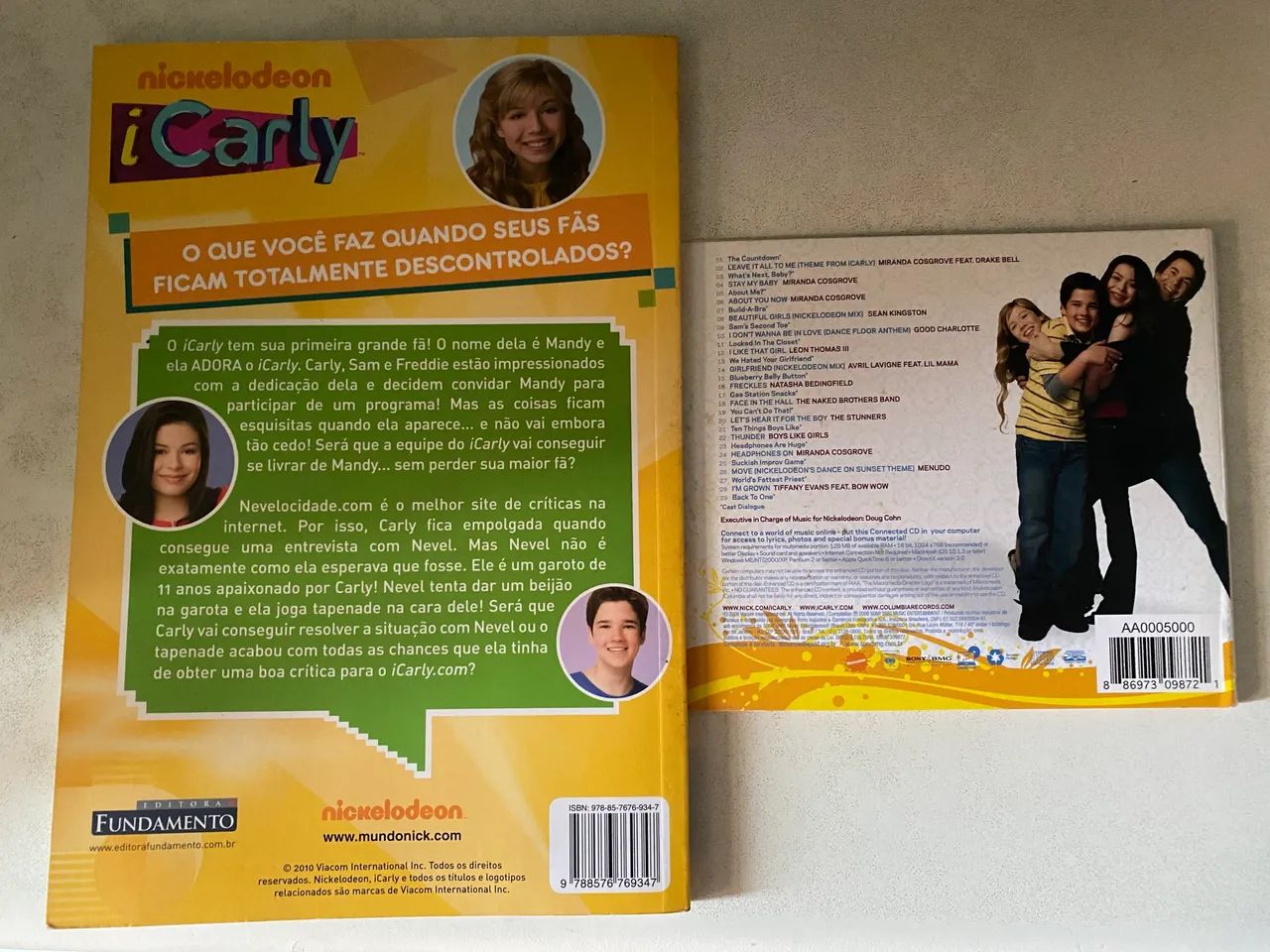 Livro e CD iCarly - Foto 4
