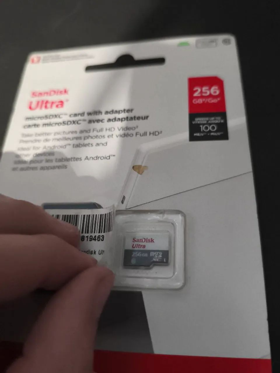 Microsdxc card SanDisk ultra 256gb - Foto 2
