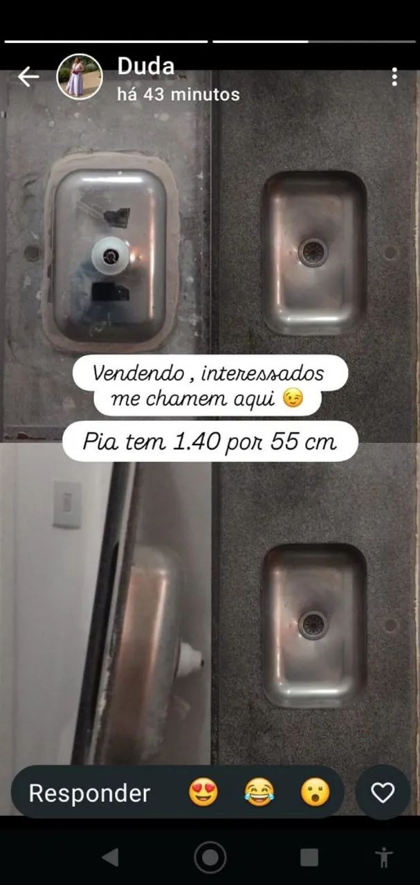 Pia de cozinha 