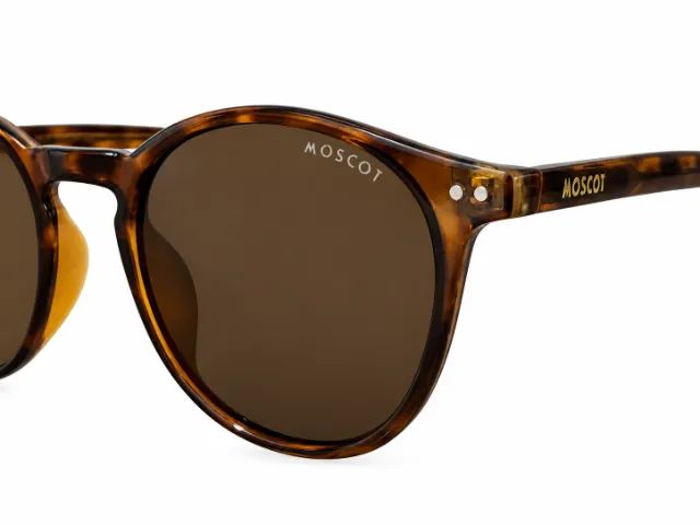 óculos de sol moscot marrom tartaruga - Foto 4