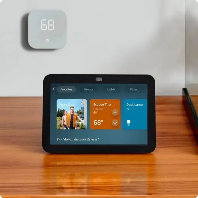 Alexa Echo Show 8 3ª Geração Preta - Foto 4