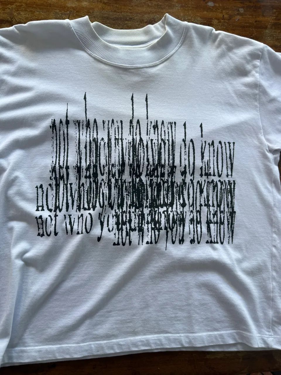 Camiseta boxy wwwvista