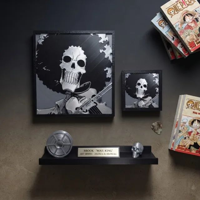 Quadro 3D Shadow Box do Brook - One Piece