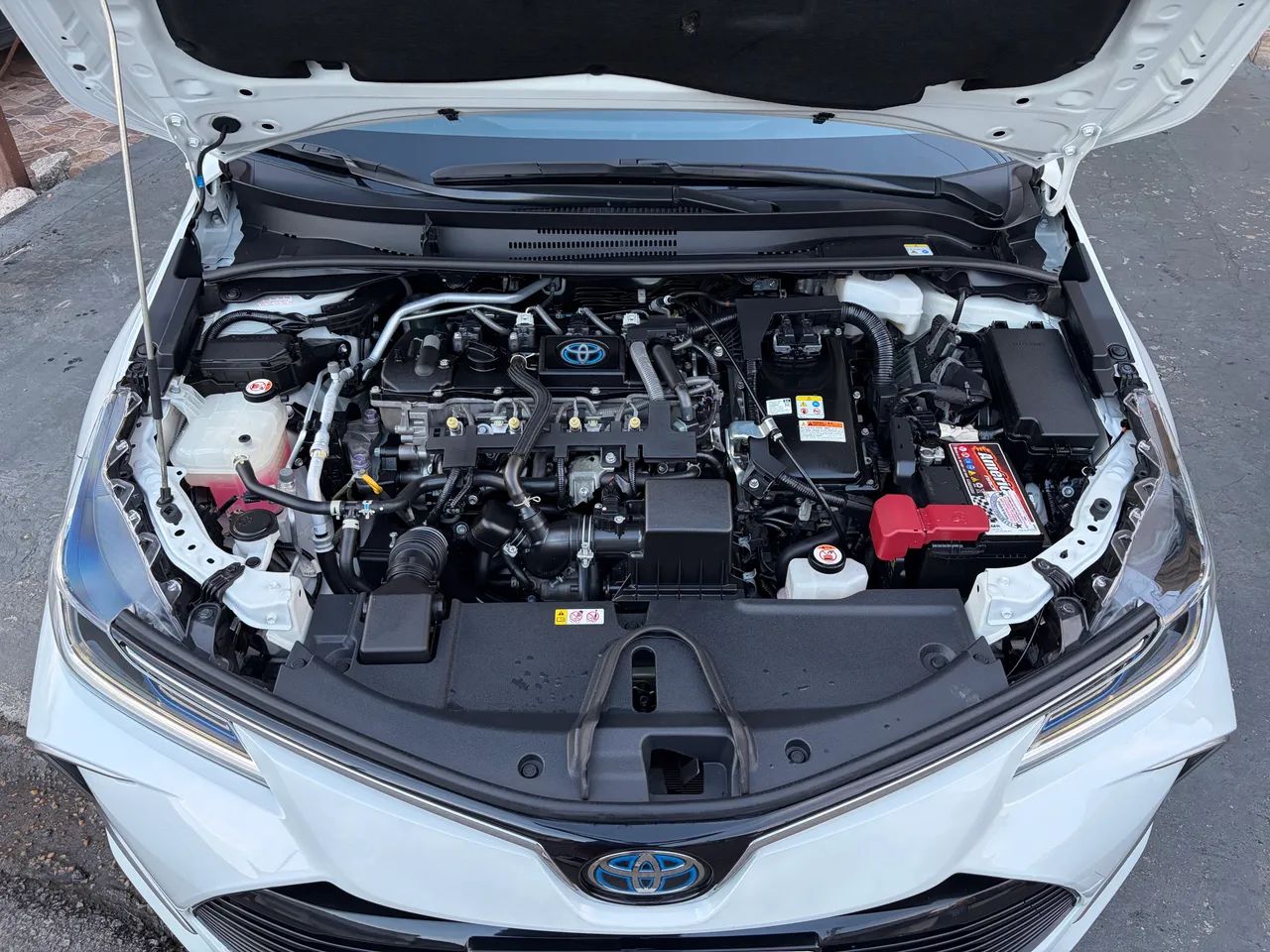 Toyota Corolla Altis Prem. Hybrid 1.8 Flex AUT 2023 - Foto 8