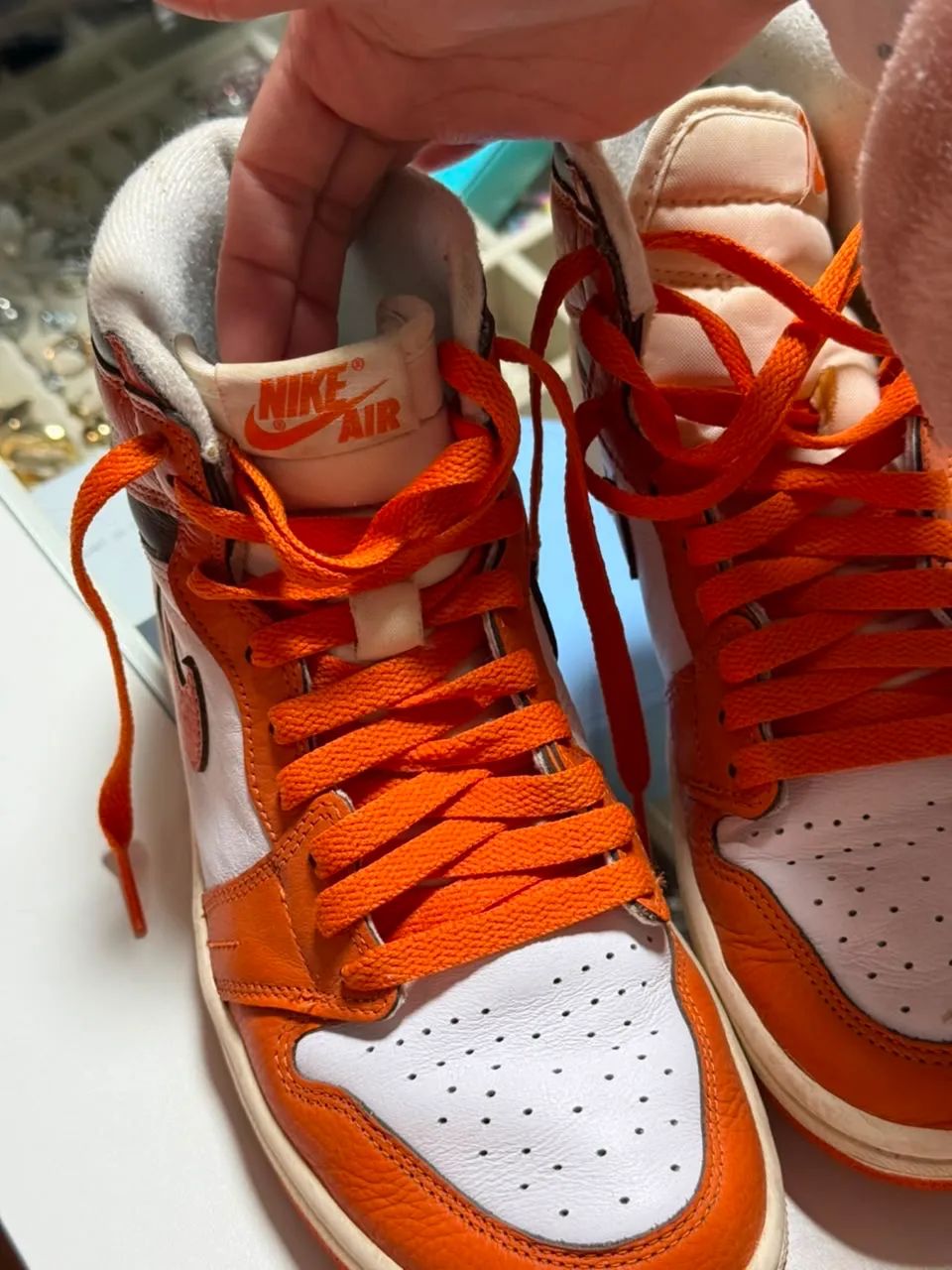 Air Jordan 1 High OG Starfish Laranja - Foto 3
