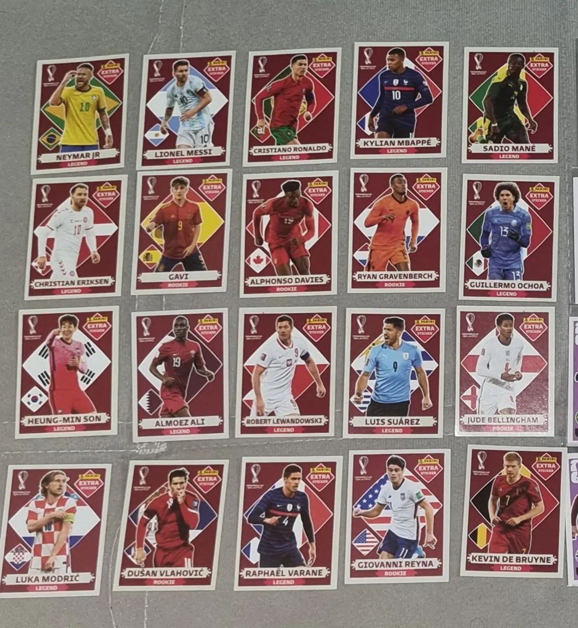 Coleção 20 Legends Bordo/Regular 2022