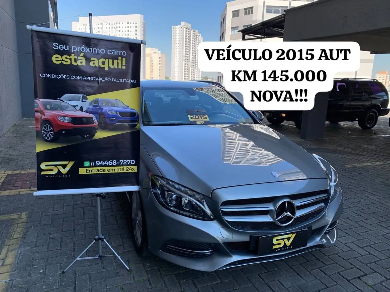Mercedes-Benz C-180 CGI Avant. 1.6/1.6 Flextb 16V Aut. 2015