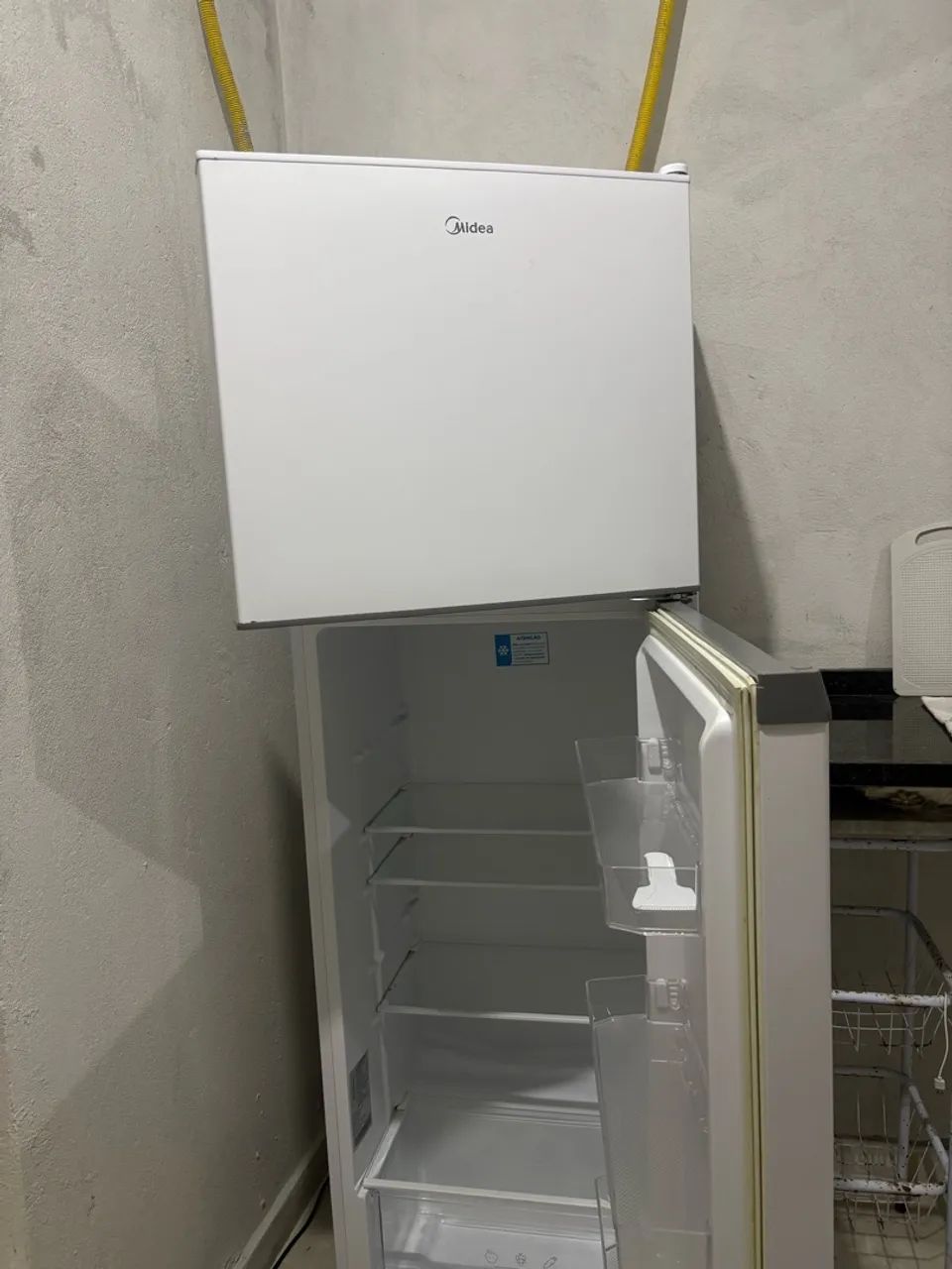 Geladeira Midea Defrost Duplex Branca - Foto 3