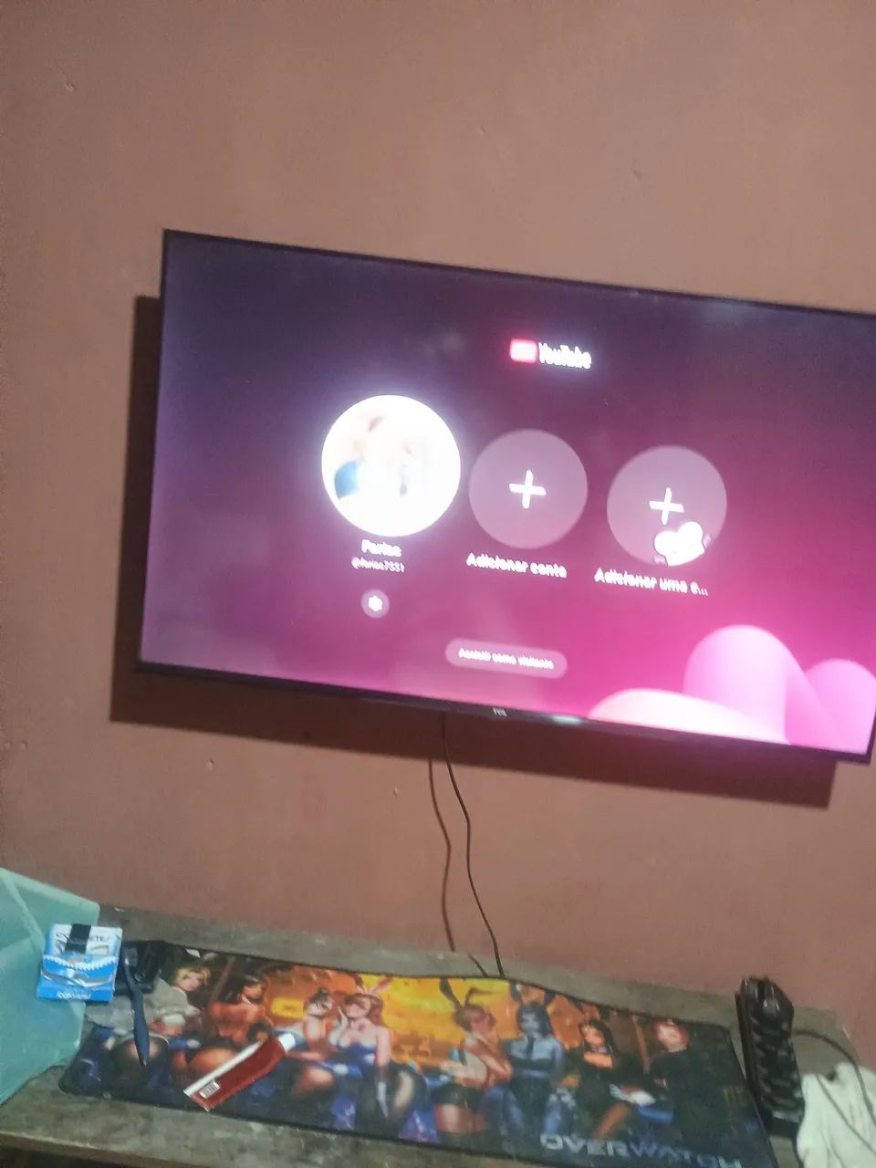 Smart tv TCL Android 43 polegadas 5 meses de uso com nota fiscal estado excelente  - Foto 3