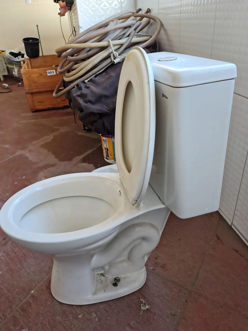 Vaso sanitário e pia 