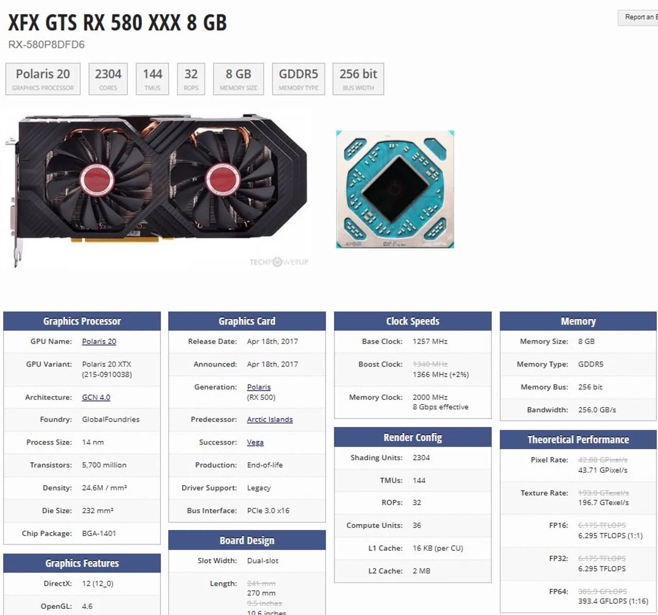 Rx 580 8gb OC (placa de vídeo) - Foto 6