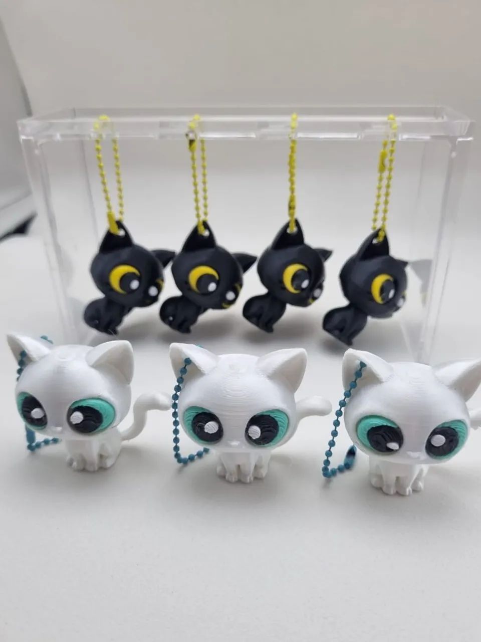 Chaveiro PET cabeçudo