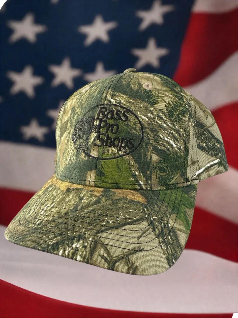 Boné Bass pro Shops original camuflado 