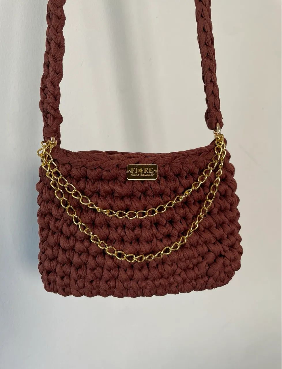 Bolsa de crochê  - Foto 4
