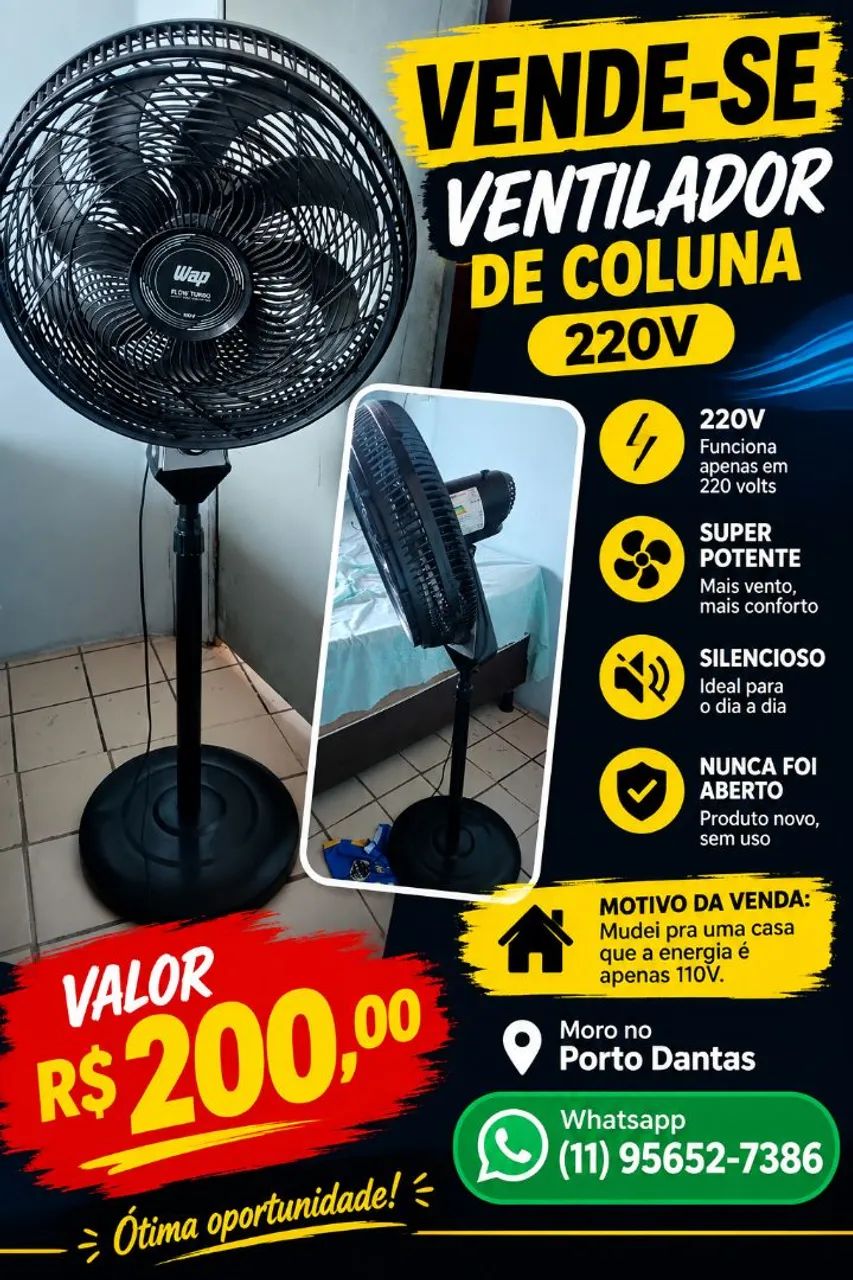 Ventilador 220v 