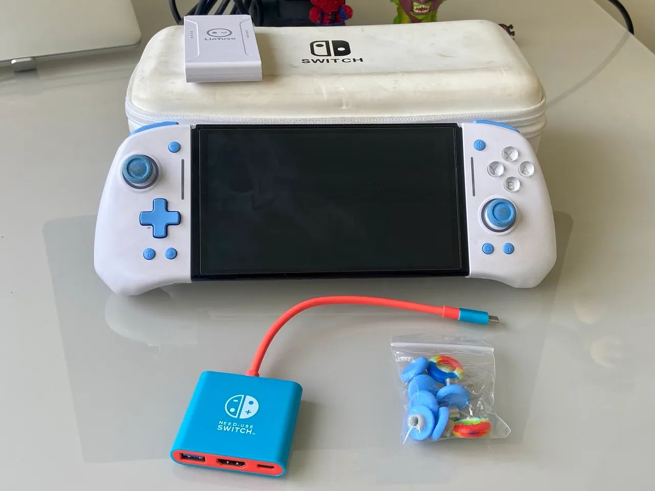 Nintendo Switch Oled Desbloq 128Gb - Foto 4