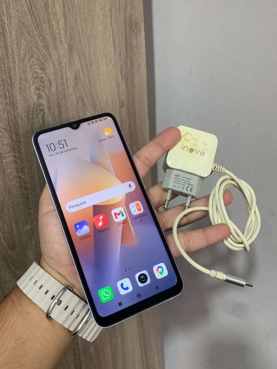 Redimi 12C Lilás 128 GB - Foto 4