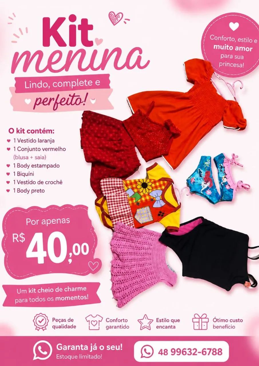 Roupa de menina
