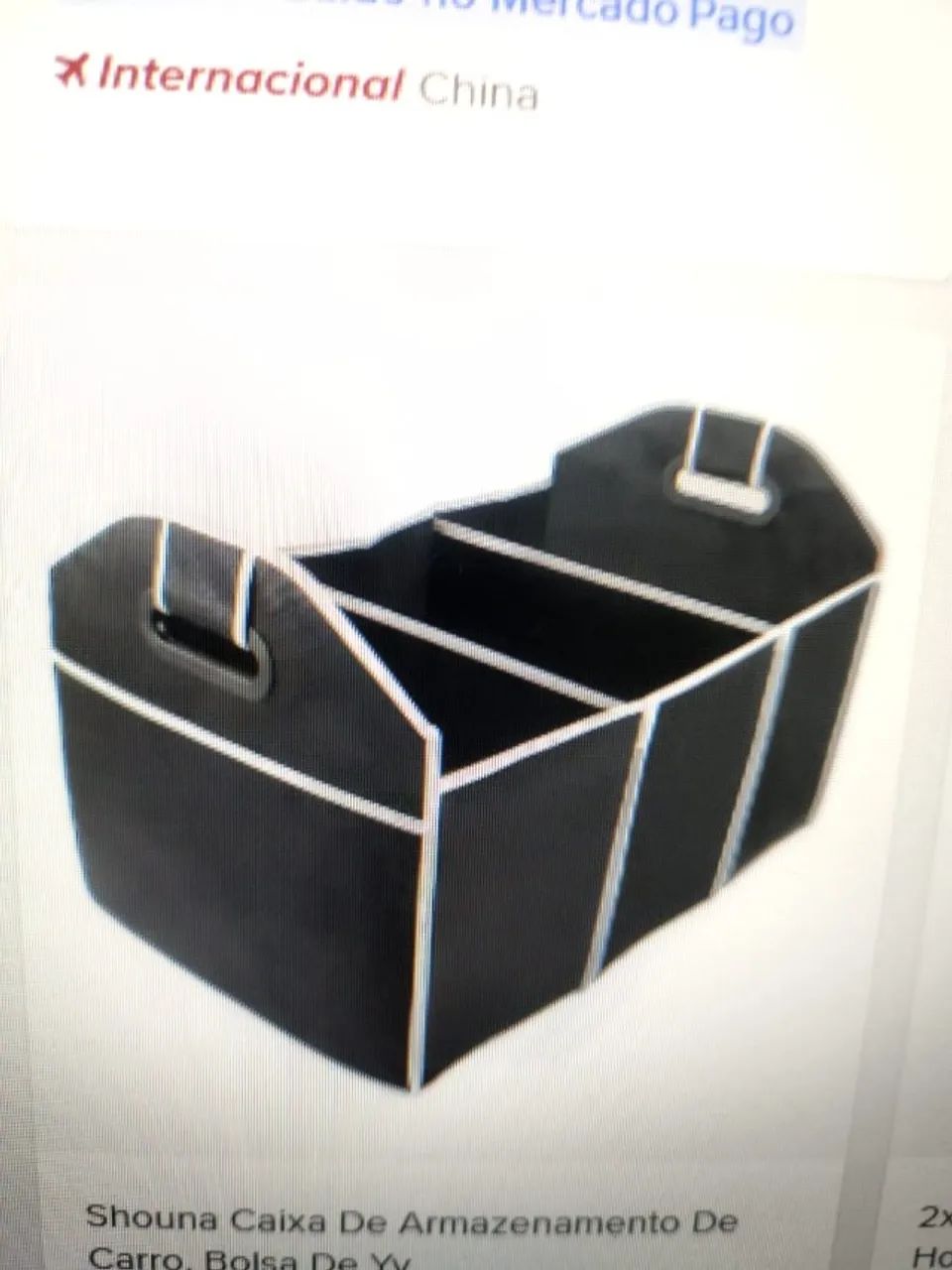 Trunk organizer 