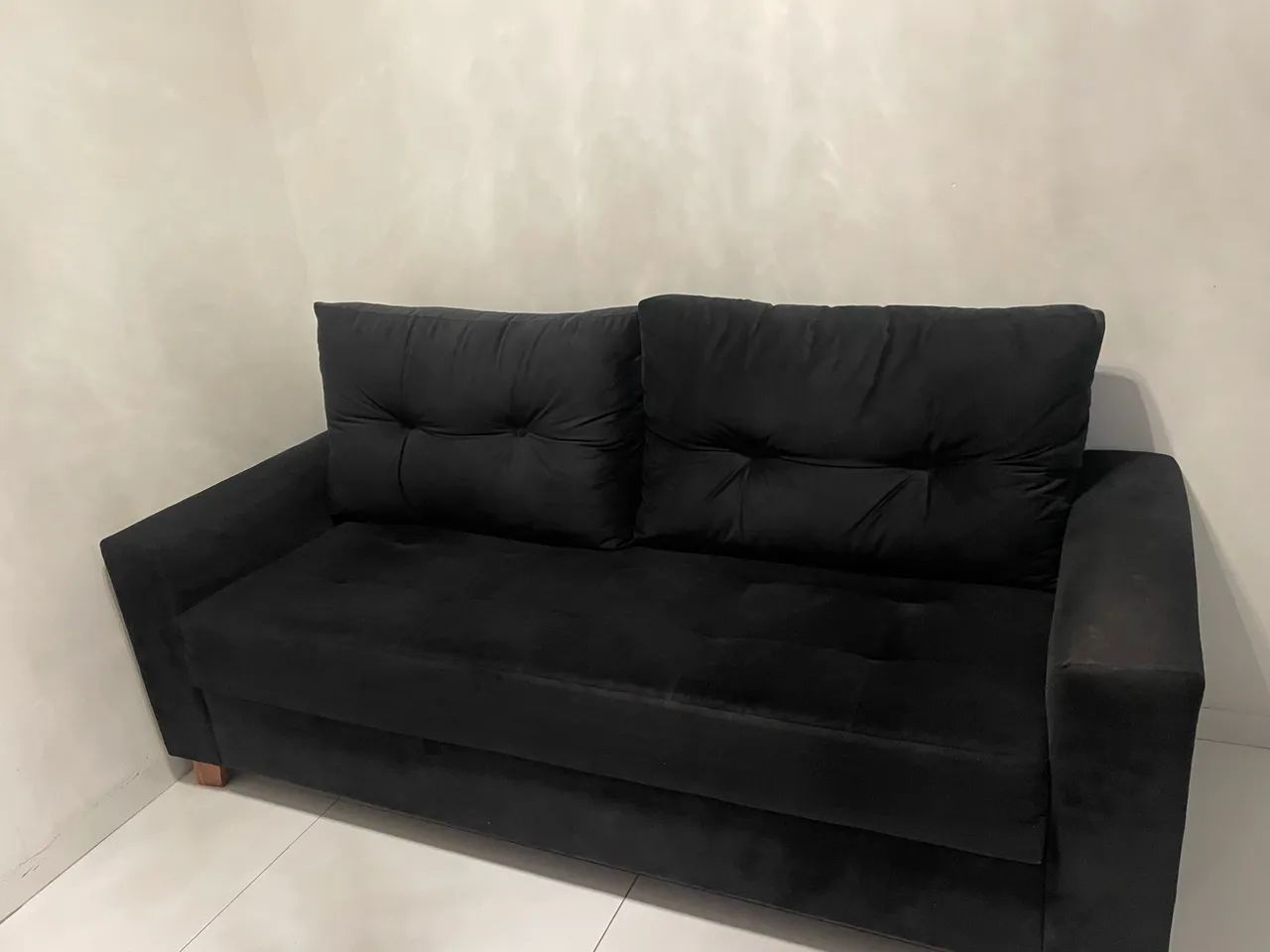 Sofá preto