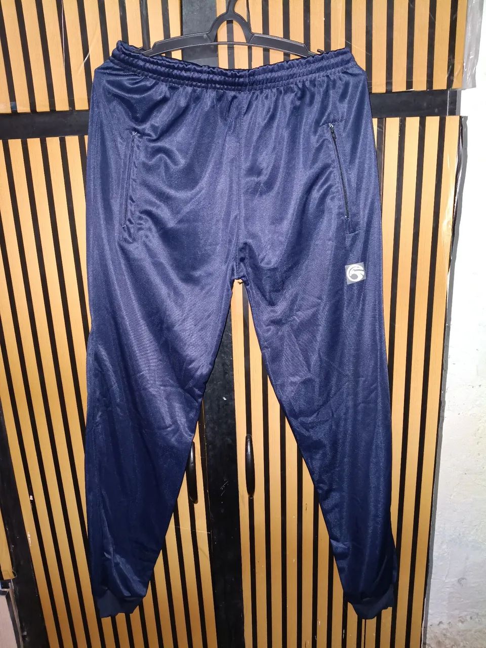 Calça Jogger Azul Marinho Juvenil M - Foto 5
