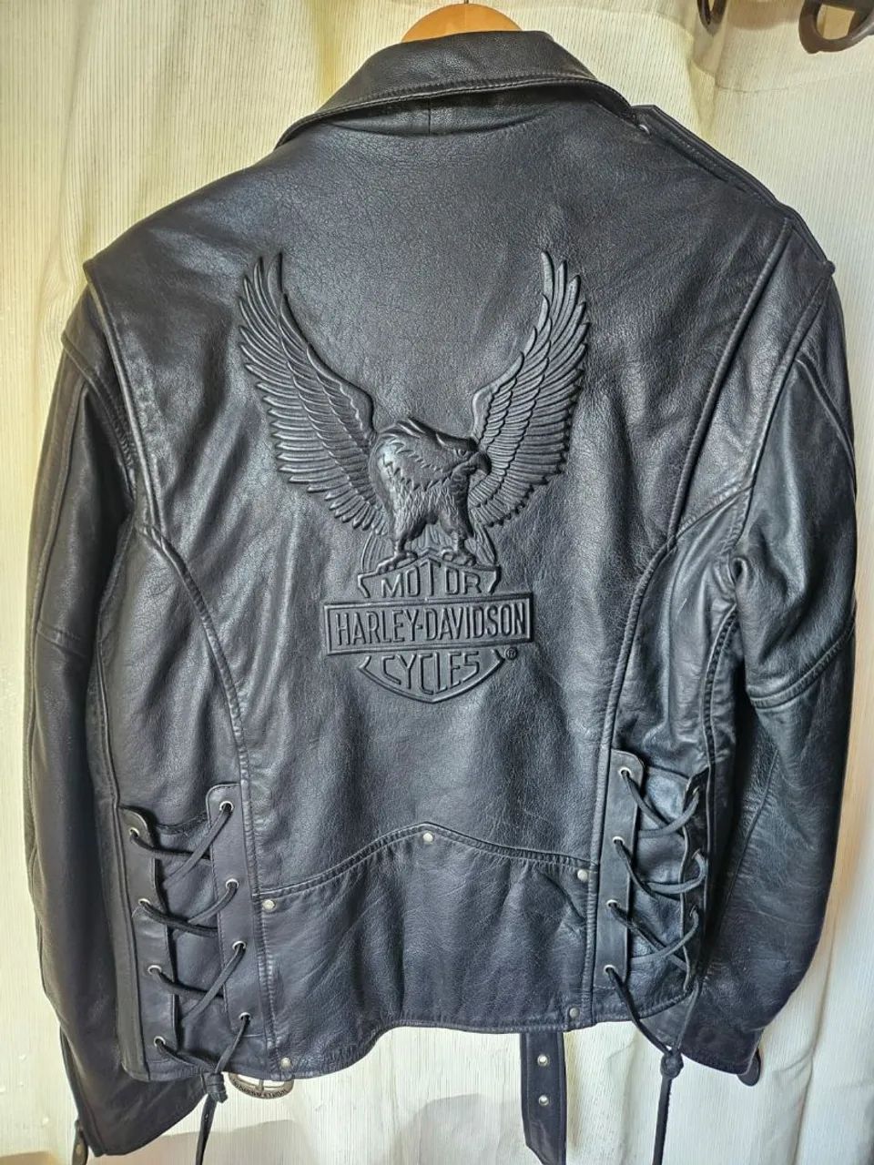Jaqueta de Couro Harley-Davidson 1998 (Sem Uso) - Foto 2