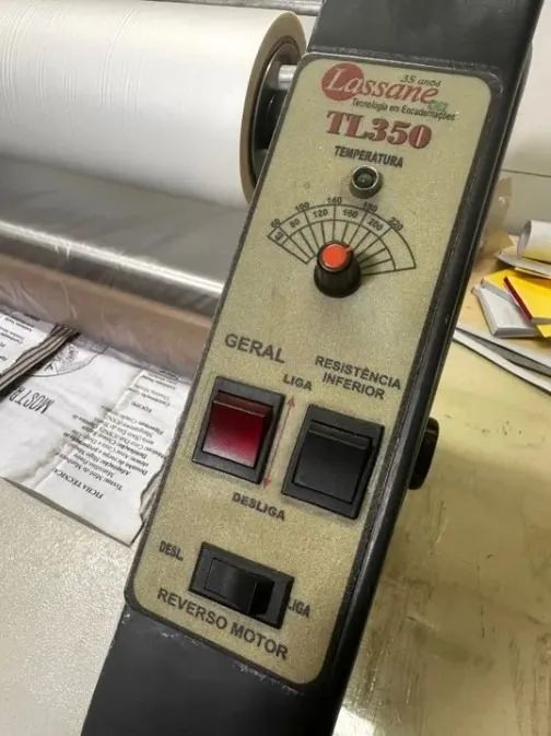 TERMOLAMINADORA E PLASTIFICADORA LASSANE TL 350 - Foto 2