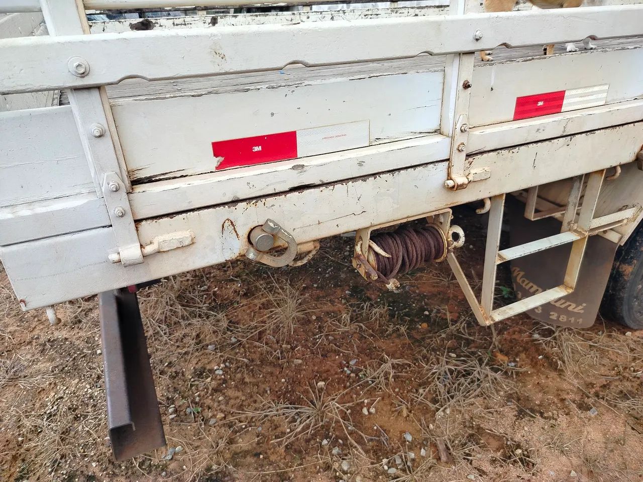 Carroceria mambrini estrutura de ferro - Foto 4