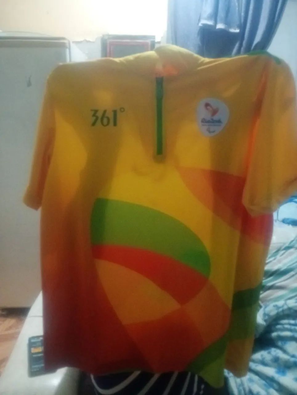 Camisa dos jogos paralímpicos Rio 2016 