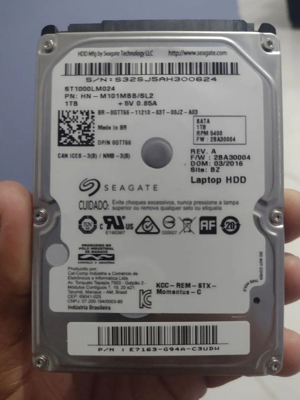 HD notebook 1TB  - Foto 4