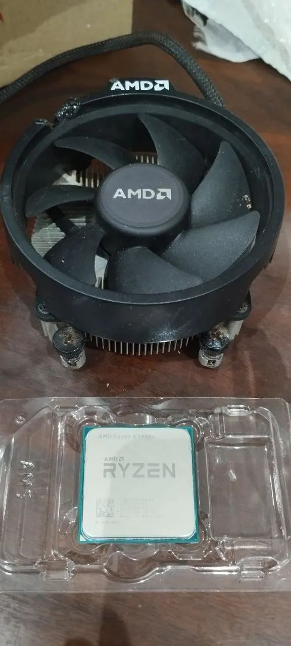 Processador AMD Ryzen 3400g integrado + cooler - Foto 2