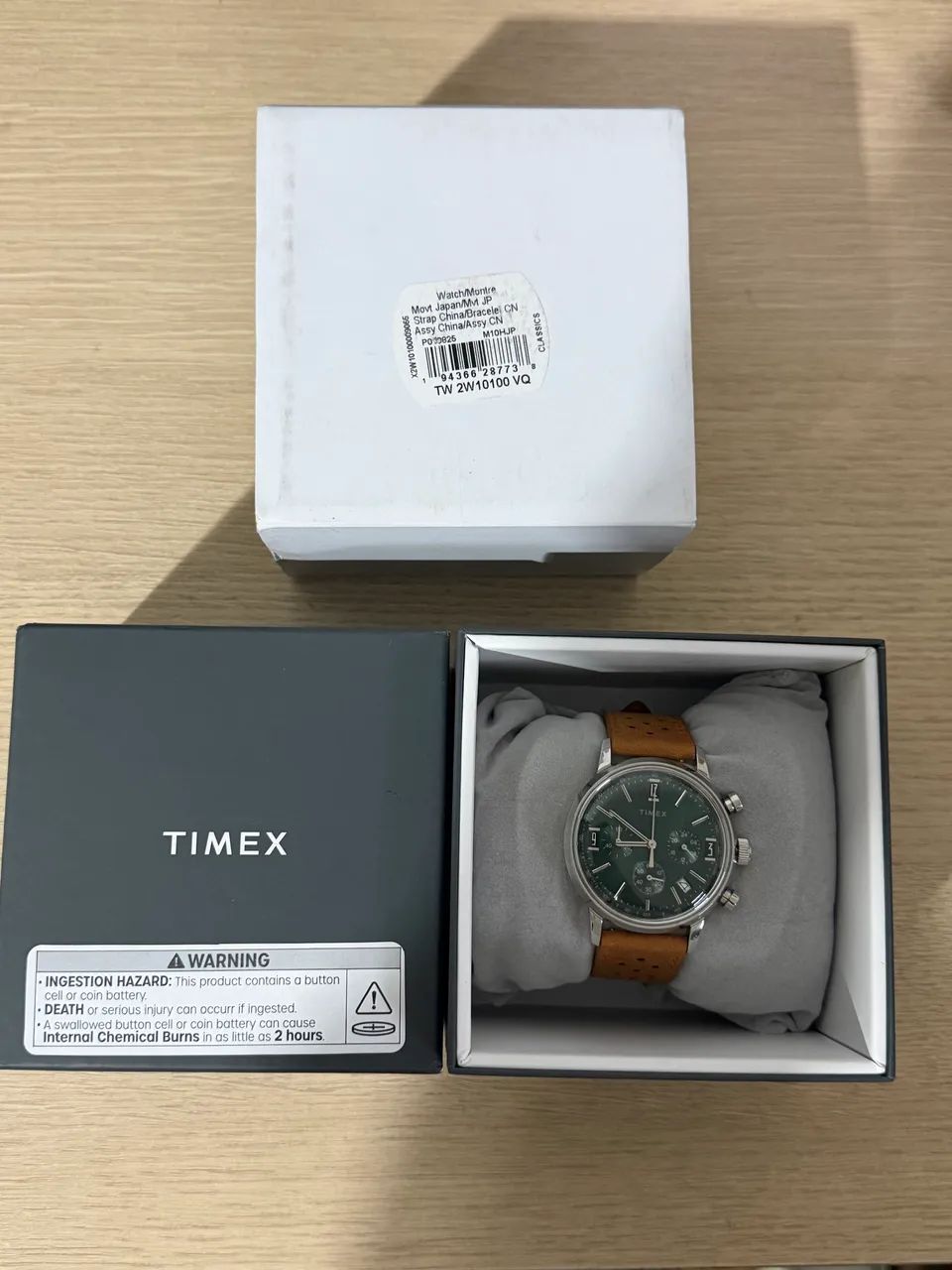 Relógio Timex Marlin Chronograph Green/Brown. - Foto 3
