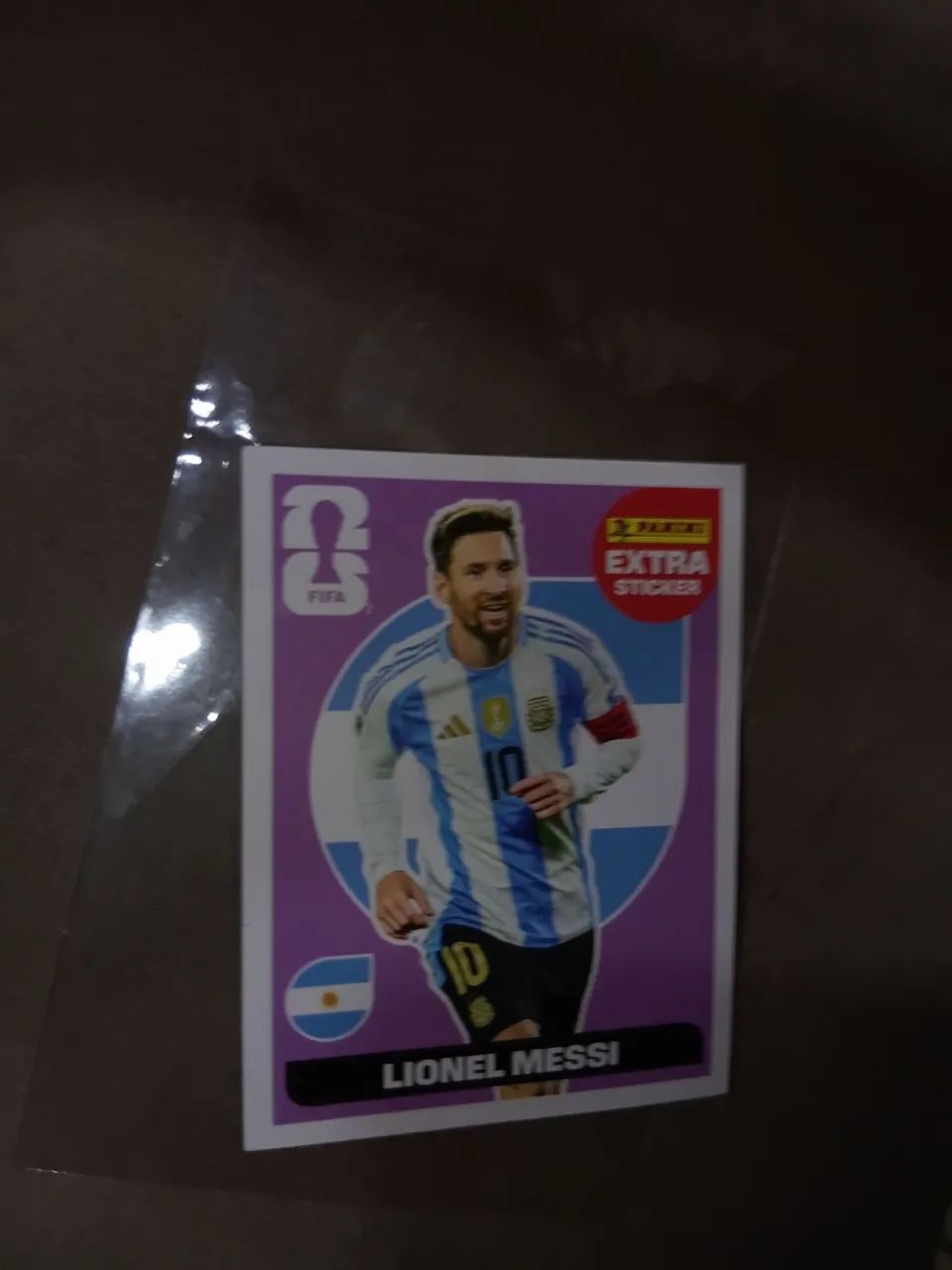 Figurinha muito nova 