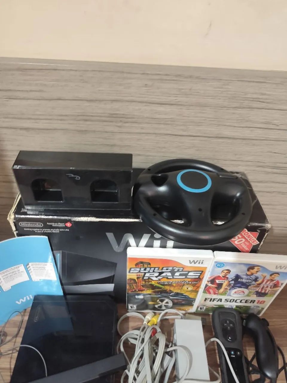Nintendo wi completo com caixa - Foto 3