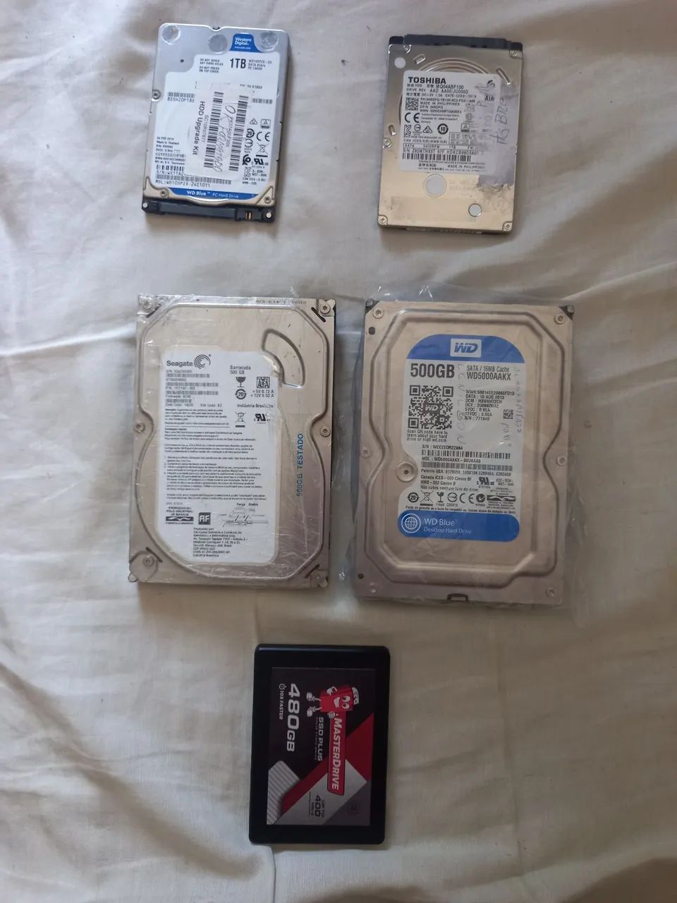 HDs e SSDs